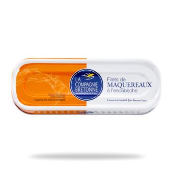 Filets de maquereaux  l'escabche 169g