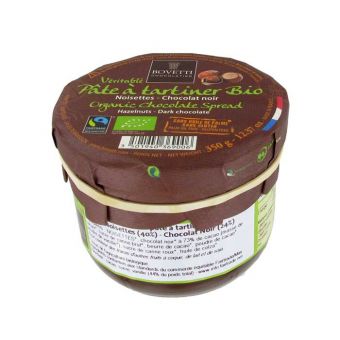 P�te � tartiner noisettes chocolat noir Bio 350g