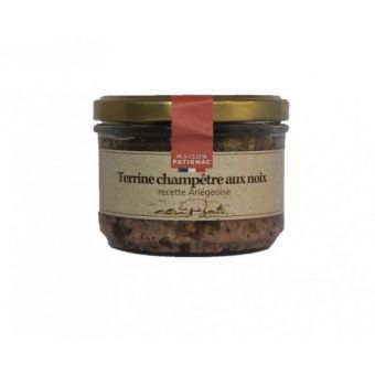 Terrine champtre aux noix du Prigord recette arigeoise 180g