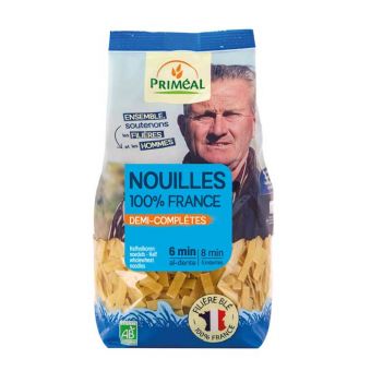Nouilles 100% France demi-compl�tes 500g
