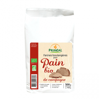 Farine Bio pour pain de campagne 500g