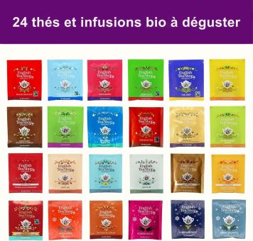 Coffret d�gustation 24 th�s Bio