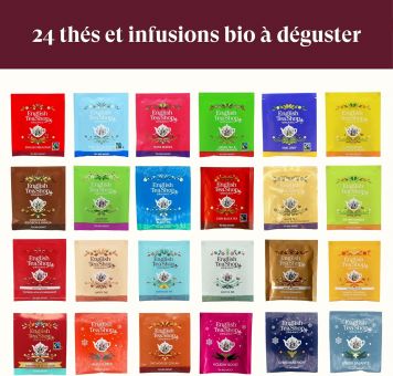 Calendrier de l'Avent ths English Tea Shop Bio