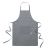 Tablier en coton recycl